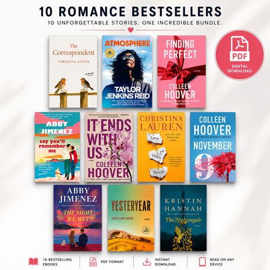 10 Viral Love Stories Ebook Bundle – Romantic Bestsellers PDF | Instant Download